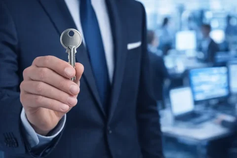 Homme clé Edos investissements